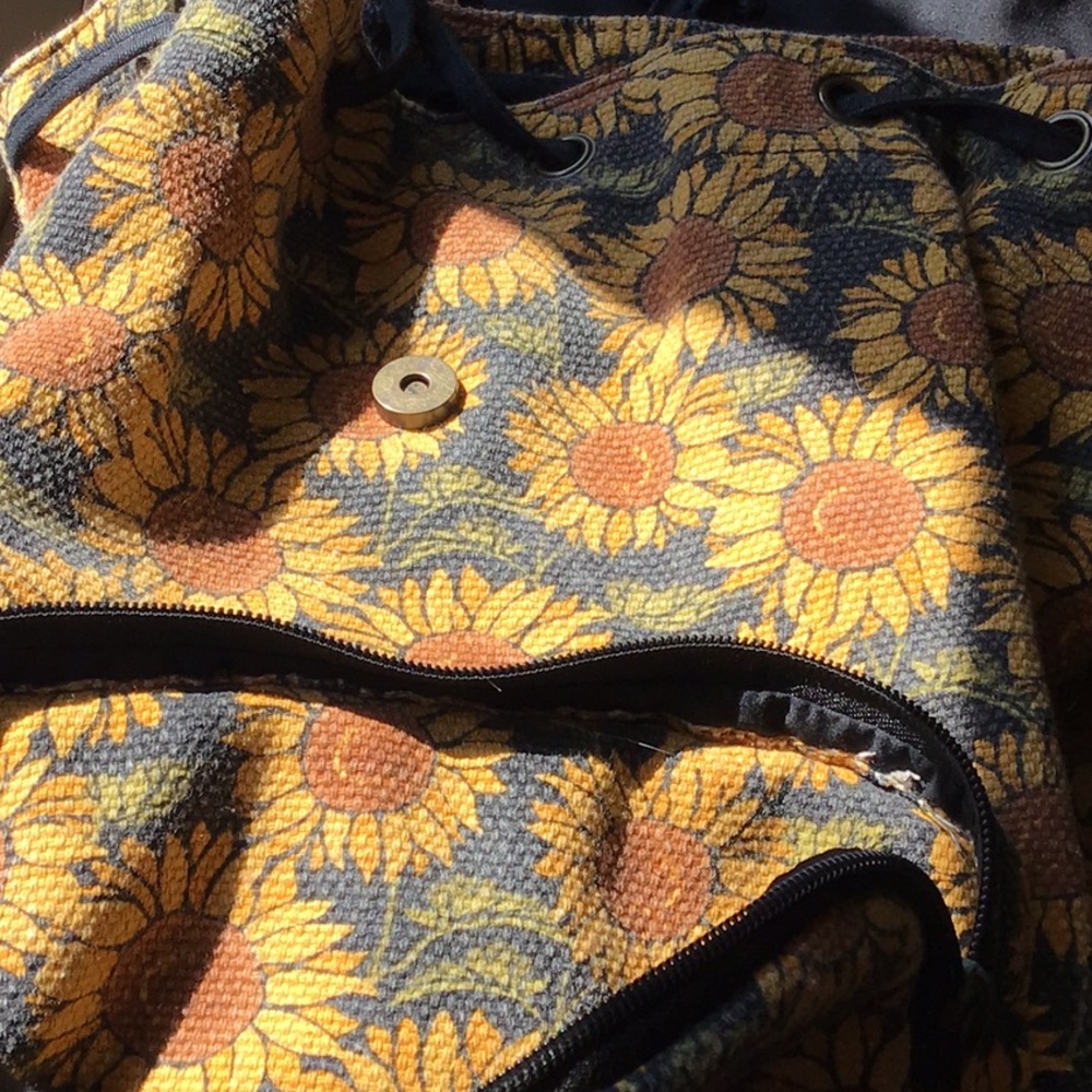 Sunflower Canvas Back Pack Fall - image 8